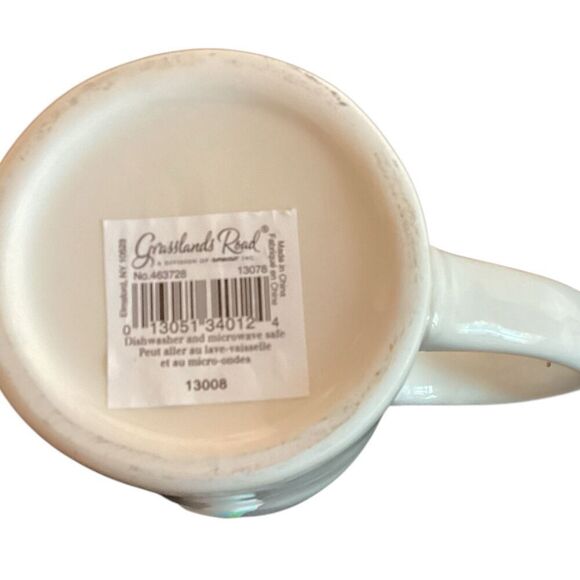 Grassland Road Bird & Birdcage “Get Out There…” Coffee Mug Tea Cup - Picture 2 of 5